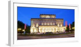 Germany, Lower Saxony, Braunschweig. the State Theatre.-Ken Scicluna-Framed Photographic Print