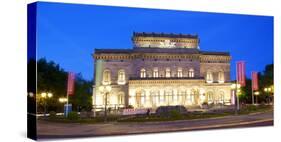 Germany, Lower Saxony, Braunschweig. the State Theatre.-Ken Scicluna-Stretched Canvas