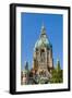 Germany, Lower Saxony, Hannover, Friedrichswall, New City Hall, City Hall Tower-Chris Seba-Framed Photographic Print