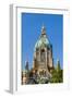 Germany, Lower Saxony, Hannover, Friedrichswall, New City Hall, City Hall Tower-Chris Seba-Framed Photographic Print