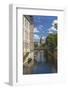 Germany, Lower Saxony, Hannover, Leine, Leibnizufer, Landtag, Bridge, City Hall Tower-Chris Seba-Framed Photographic Print