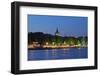 Germany, Lower Saxony, Hannover, Maschsee Festival, Evening, Dusk-Chris Seba-Framed Photographic Print