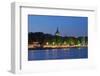 Germany, Lower Saxony, Hannover, Maschsee Festival, Evening, Dusk-Chris Seba-Framed Photographic Print