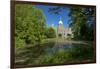 Germany, Lower Saxony, Hannover, New City Hall, Maschteich-Chris Seba-Framed Photographic Print