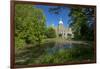 Germany, Lower Saxony, Hannover, New City Hall, Maschteich-Chris Seba-Framed Photographic Print