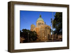 Germany, Lower Saxony, Hannover, Provost's Church St. Clemens-Chris Seba-Framed Photographic Print