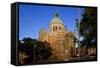 Germany, Lower Saxony, Hannover, Provost's Church St. Clemens-Chris Seba-Framed Stretched Canvas