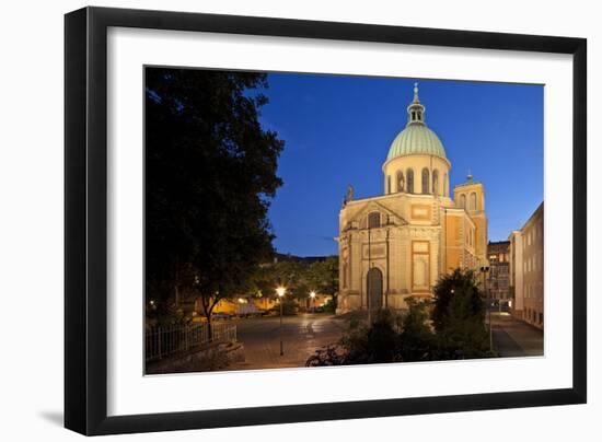 Germany, Lower Saxony, Hannover, Provost's Church St. Clemens-Chris Seba-Framed Photographic Print