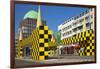 Germany, Lower Saxony, Hannover, Steintor, City Railroad, Stop, Media Centre-Chris Seba-Framed Photographic Print