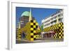 Germany, Lower Saxony, Hannover, Steintor, City Railroad, Stop, Media Centre-Chris Seba-Framed Photographic Print