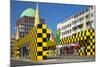 Germany, Lower Saxony, Hannover, Steintor, City Railroad, Stop, Media Centre-Chris Seba-Mounted Photographic Print