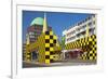 Germany, Lower Saxony, Hannover, Steintor, City Railroad, Stop, Media Centre-Chris Seba-Framed Photographic Print