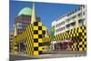 Germany, Lower Saxony, Hannover, Steintor, City Railroad, Stop, Media Centre-Chris Seba-Mounted Photographic Print