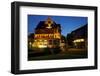 Germany, Lower Saxony, Harz, Bad Sachsa, Best Western Hotel, Evening-Chris Seba-Framed Photographic Print