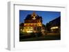 Germany, Lower Saxony, Harz, Bad Sachsa, Best Western Hotel, Evening-Chris Seba-Framed Photographic Print