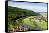 Germany, Lower Saxony, Weser Bow, RŸhle, Grave-Chris Seba-Framed Stretched Canvas