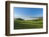 Germany, Lower Saxony, Weser Hills, Ottenstein Plateau, Autumn, Morning Fog, Weser Valley-Chris Seba-Framed Photographic Print