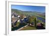 Germany, Lower Saxony, Weser Hills, Polle, Townscape-Chris Seba-Framed Photographic Print