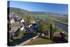 Germany, Lower Saxony, Weser Hills, Polle, Townscape-Chris Seba-Stretched Canvas