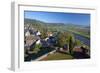 Germany, Lower Saxony, Weser Hills, Polle, Townscape-Chris Seba-Framed Photographic Print