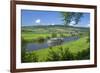 Germany, Lower Saxony, Weser Uplands, Weser Cruise Vessel-Chris Seba-Framed Photographic Print