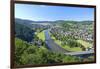 Germany, Lower Saxony, Weser Uplands, Weser River, City of Bodenwerder, Panoramic View-Chris Seba-Framed Photographic Print