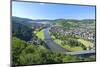 Germany, Lower Saxony, Weser Uplands, Weser River, City of Bodenwerder, Panoramic View-Chris Seba-Mounted Photographic Print