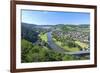 Germany, Lower Saxony, Weser Uplands, Weser River, City of Bodenwerder, Panoramic View-Chris Seba-Framed Photographic Print