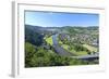 Germany, Lower Saxony, Weser Uplands, Weser River, City of Bodenwerder, Panoramic View-Chris Seba-Framed Photographic Print