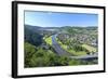 Germany, Lower Saxony, Weser Uplands, Weser River, City of Bodenwerder, Panoramic View-Chris Seba-Framed Photographic Print