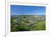 Germany, Lower Saxony, Weser Uplands, Weser River, Town of Bodenwerder, Panoramic View-Chris Seba-Framed Photographic Print