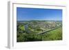 Germany, Lower Saxony, Weser Uplands, Weser River, Town of Bodenwerder, Panoramic View-Chris Seba-Framed Photographic Print