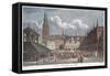 Germany, Lubeck, Marktplatz-null-Framed Stretched Canvas