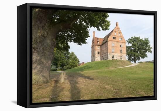 Germany, Mecklenburg-Western Pomerania, lock, Hotel Ulrichshusen, Ulrichshusen, story of the Famili-Roland T. Frank-Framed Stretched Canvas