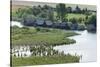 Germany, Mecklenburg-Western Pomerania, Röbel, view from the St. Mary's Chu-Roland T. Frank-Stretched Canvas