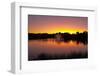 Germany, Mecklenburg-Western Pomerania, Stralsund, Knieperteich, Evening Mood-Chris Seba-Framed Photographic Print