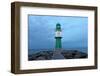 Germany, Mecklenburg-Western Pomerania, WarnemŸnde, Lighthouse-Jule Leibnitz-Framed Photographic Print