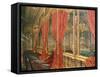 Germany, Moorish Hall in Royal Chalet in Schachen Wanted by Ludwig II in Bavarian Alps-null-Framed Stretched Canvas