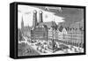 Germany Munchen-Mathieu Merian-Framed Stretched Canvas