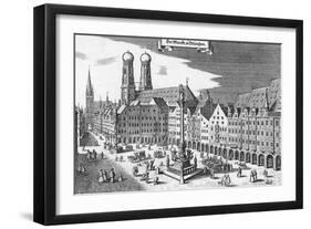 Germany Munchen-Mathieu Merian-Framed Art Print