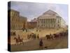 Germany, Munich, National Theatre Square-null-Stretched Canvas