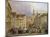 Germany, Munich, Odeonsplatz-null-Mounted Giclee Print