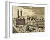 Germany, Munich, View of Marienplatz, the City's Main Square-null-Framed Giclee Print