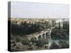 Germany, Munich, View of Munich from Maximilianeum on Right Bank of Isar River-null-Stretched Canvas