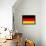 Germany National Flag Poster Print-null-Framed Poster displayed on a wall