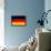 Germany National Flag Poster Print-null-Framed Poster displayed on a wall