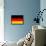 Germany National Flag Poster Print-null-Framed Stretched Canvas displayed on a wall