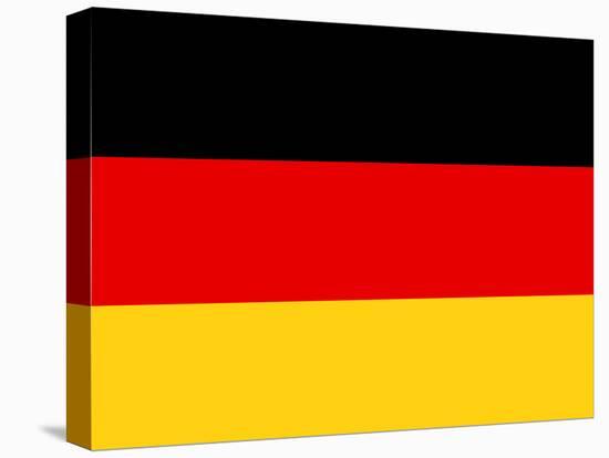 Germany National Flag Poster Print-null-Stretched Canvas