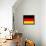 Germany National Flag Poster Print-null-Framed Poster displayed on a wall