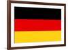 Germany National Flag-null-Framed Art Print